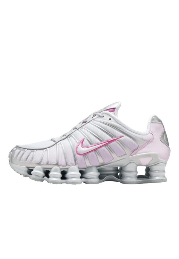 Buty do chodzenia dla dorosłych Nike Shox TL Pink Foam. Kolor: szary, biały. Sport: turystyka piesza