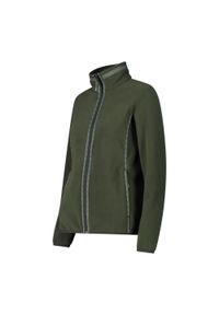 Bluza damska turystyczna CMP 34H0496. Kolor: zielony. Materiał: polar. Sport: turystyka piesza #1