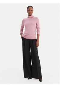 Liu Jo Golf MF5229 MS49I Różowy Regular Fit. Typ kołnierza: golf. Kolor: różowy. Materiał: syntetyk #5