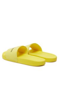 Calvin Klein Jeans Klapki Slide Monogram Co YW0YW00103 Żółty. Kolor: żółty #2