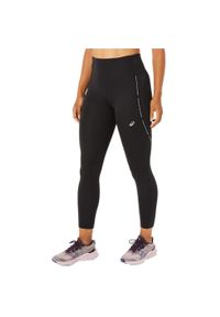 Asics - Leginsy fitness damskie ASICS Race High Waist Tight. Stan: podwyższony. Kolor: czarny. Materiał: poliester. Sport: fitness