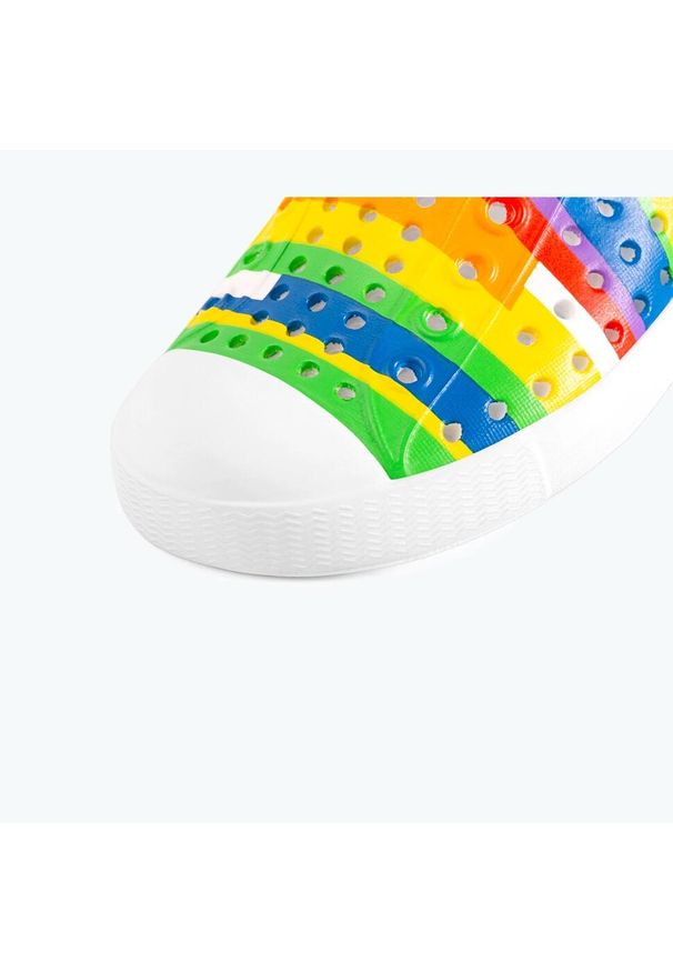 Native Shoes - Buty miejskie młodzieżowe NATIVE JEFFERSON PRINT BIG KID. Okazja: na co dzień. Kolor: wielokolorowy. Wzór: nadruk