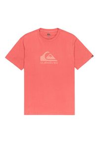 Quiksilver T-Shirt Ev Comp Logo EQYZT08182 Czerwony Regular Fit. Kolor: czerwony. Materiał: bawełna #7