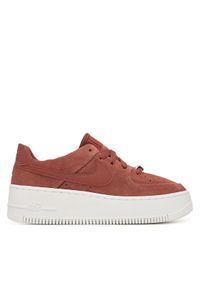 Nike Sneakersy Af1 Sage Low AR5339 204 Czerwony ciemny. Kolor: czerwony. Materiał: skóra, zamsz #1