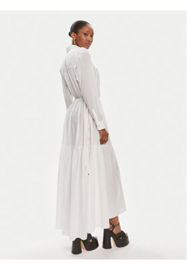 Pinko Sukienka koszulowa Dolce Vita Chemisier . 103728 A1XP Biały Regular Fit. Kolor: biały. Materiał: bawełna. Typ sukienki: koszulowe