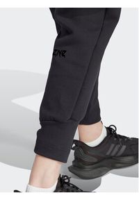 Adidas - adidas Spodnie dresowe Z.N.E. IN5136 Czarny Regular Fit. Kolor: czarny. Materiał: bawełna #5