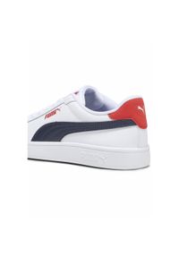 Puma - Młodzieżowe skórzane sneakersy Smash 3.0 PUMA. Zapięcie: sznurówki. Kolor: biały, czerwony, wielokolorowy, niebieski. Materiał: skóra. Szerokość cholewki: normalna. Sport: turystyka piesza