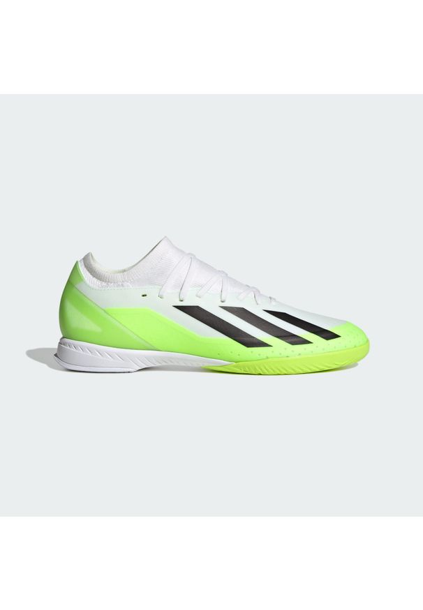 Buty do futsalu męskie Adidas X Crazyfast.3 IN. Kolor: żółty, wielokolorowy, czarny, biały. Materiał: materiał