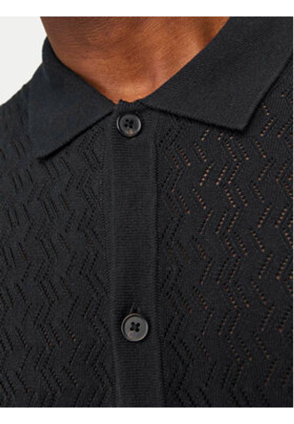 Jack & Jones Koszula Jornoto 12255011 Czarny Regular Fit. Kolor: czarny. Materiał: bawełna