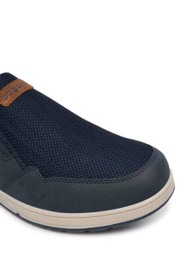 Bugatti Półbuty 335-AFB6A-5000 Granatowy. Kolor: niebieski. Materiał: materiał