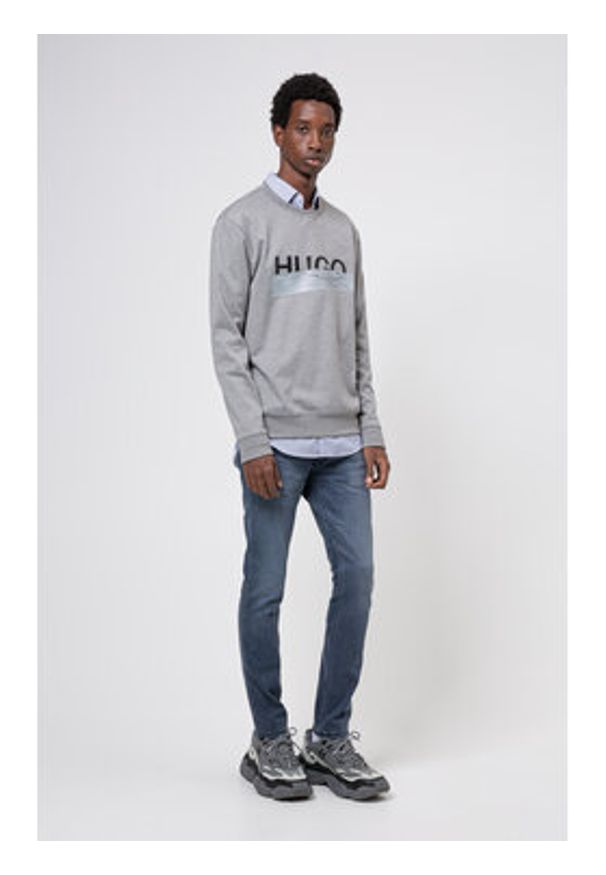 BOSS - Boss Jeansy Skinny Fit Hugo 734 50430974 Granatowy Skinny Fit. Kolor: niebieski