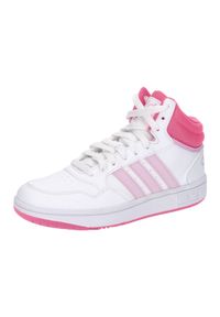 Buty Mężczyzna Adidas Hoops 3.0 biały. Okazja: na co dzień. Kolor: różowy, biały, wielokolorowy #1