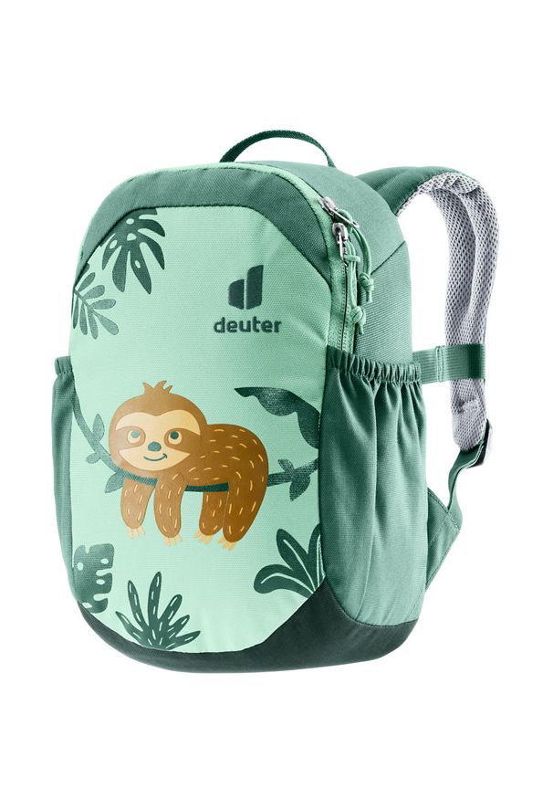 Plecak turystyczny dla dziecka Deuter Pico - spearmint/seagreen. Kolor: niebieski, szary, wielokolorowy