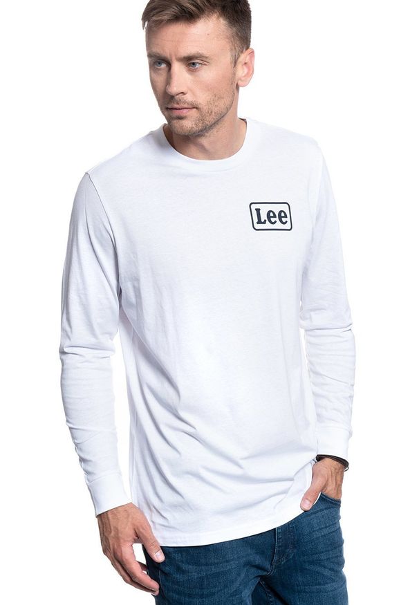 Lee - LEE LEE LS MĘSKA BLUZKA Z DŁUGIM RĘKAWEM STRIPE WHITE L61CBC12 112113777. Długość rękawa: długi rękaw. Długość: długie