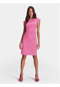 Swing Sukienka koktajlowa 5AG23100 Różowy Slim Fit. Kolor: różowy. Materiał: syntetyk. Styl: wizytowy #3