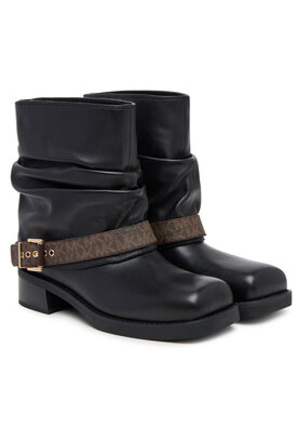 MICHAEL Michael Kors Botki Colby 40F5COFE6L Czarny. Kolor: czarny. Materiał: skóra