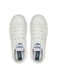 Pepe Jeans Sneakersy Player Basic B PBS00001 Biały. Kolor: biały