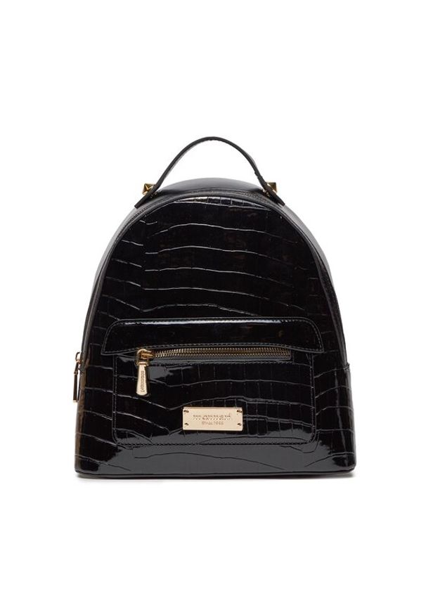 Monnari Plecak BAG5280-020 Czarny. Kolor: czarny. Materiał: skóra