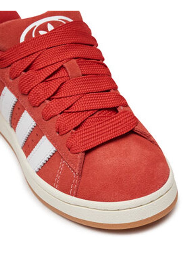 Adidas - adidas Sneakersy H03474 W Czerwony. Kolor: czerwony. Materiał: zamsz, skóra