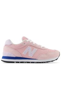 Buty New Balance WL515ADP - różowe. Okazja: na co dzień. Kolor: różowy. Materiał: guma, zamsz, materiał, syntetyk. Szerokość cholewki: normalna #1
