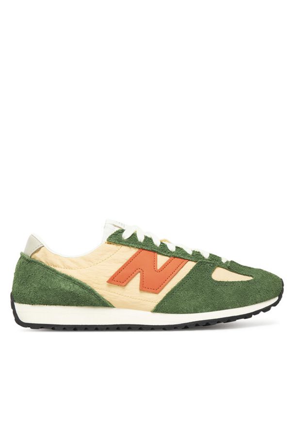 New Balance Sneakersy U471VBA M Zielony. Kolor: zielony. Materiał: skóra, zamsz