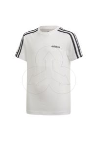 Adidas - Koszulka adidas klasyczna JR Essentials DV1800 - 152. Materiał: poliester, bawełna. Styl: klasyczny #1