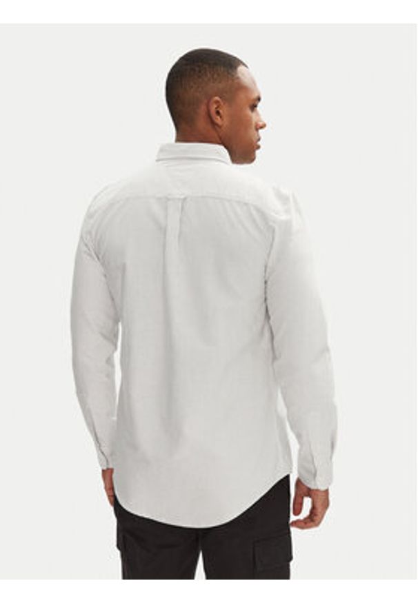 Tommy Jeans Koszula DM0DM20668 Zielony Slim Fit. Kolor: zielony. Materiał: bawełna