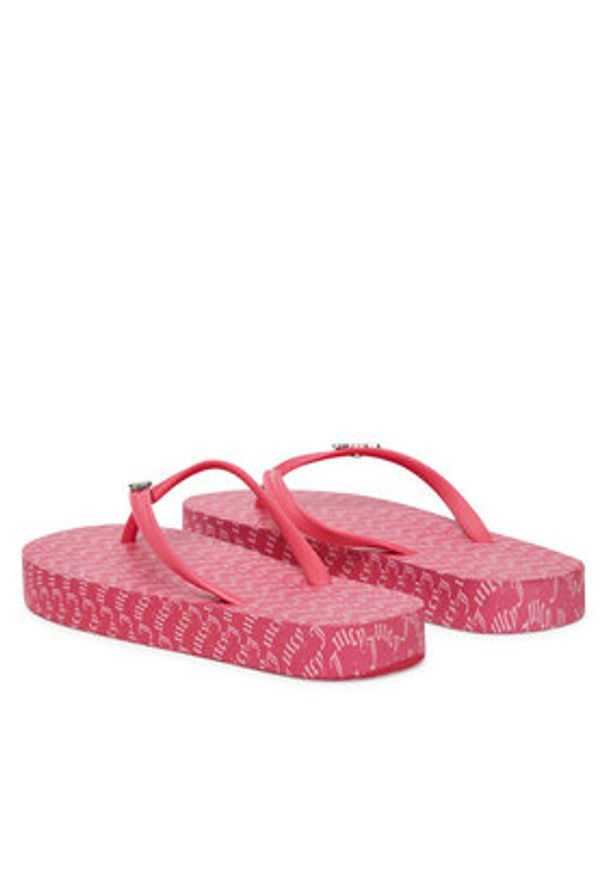 Juicy Couture Japonki 800293 Różowy. Kolor: różowy. Materiał: syntetyk