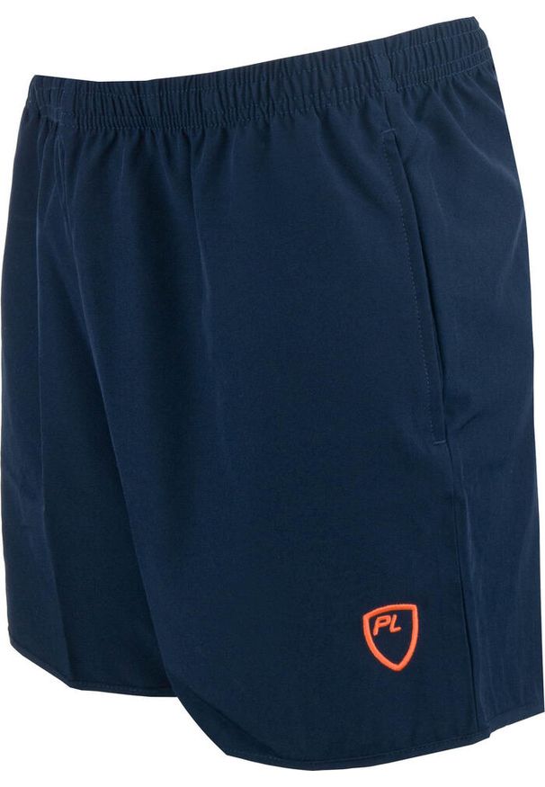 POWERLAYER - Szorty Damskie Blitz Field Navy 2XS - Lekkie i Oddychające. Kolor: niebieski. Materiał: elastan, poliester. Sport: fitness