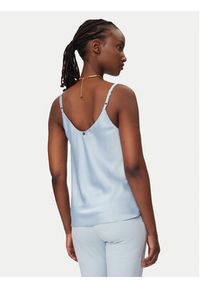 Rinascimento Top CFC0127685003 Błękitny Regular Fit. Kolor: niebieski. Materiał: syntetyk #3