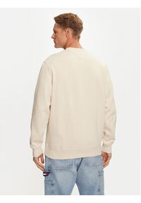 Tommy Jeans Bluza DM0DM20741 Beżowy Regular Fit. Kolor: beżowy. Materiał: bawełna