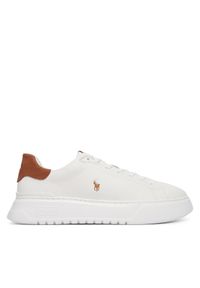 Polo Ralph Lauren Sneakersy RLite Court Tumbled 809P07170001 Biały. Kolor: biały. Materiał: skóra #1