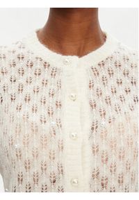 Munthe Kardigan Perl 252162025274 Beżowy Regular Fit. Kolor: beżowy. Materiał: syntetyk #5