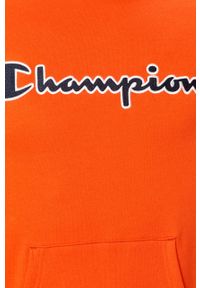 Champion - Bluza. Okazja: na co dzień. Kolor: pomarańczowy. Wzór: aplikacja. Styl: casual #2