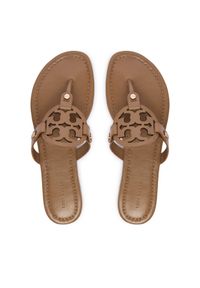 Tory Burch Japonki Miller 151169 Beżowy. Kolor: beżowy. Materiał: skóra #1