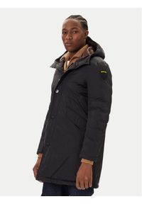 Blauer Parka Faywood 25WBLUK11140 007286 Czarny Regular Fit. Kolor: czarny. Materiał: syntetyk