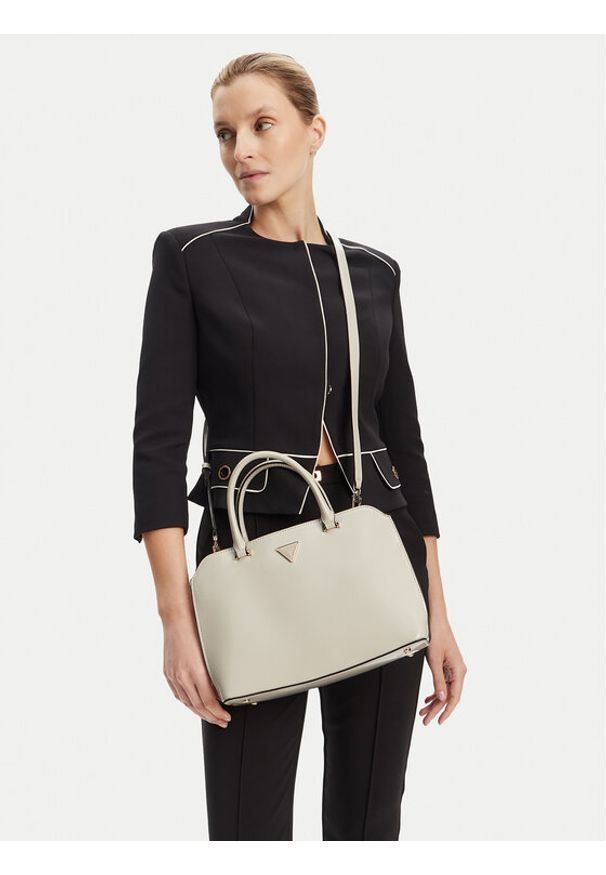 Guess Torebka HWNG94 96060 Écru. Kolor: kremowy. Materiał: skórzane