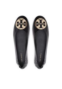 Tory Burch Baleriny Claire Ballet 147379 Czarny. Kolor: czarny. Materiał: skóra