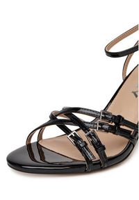Jenny - JENNY Sandały LS6025-08 Czarny. Kolor: czarny. Materiał: syntetyk, materiał