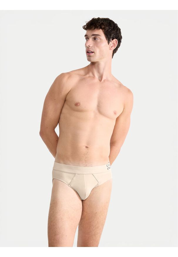 Sloggi Slipy 10215471 Beżowy. Kolor: beżowy. Materiał: bawełna