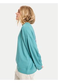 Quiksilver Bluza EQWFT03188 Niebieski Oversize. Kolor: niebieski. Materiał: bawełna #6