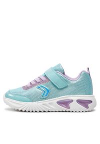 Geox Sneakersy J Assister Girl J45E9A 0ASHH C4A8R D Niebieski. Kolor: niebieski. Materiał: mesh, materiał #3