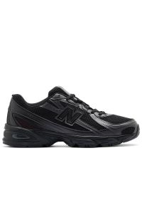 Buty unisex New Balance U740BO2 - czarne. Kolor: czarny. Materiał: syntetyk, materiał. Szerokość cholewki: normalna. Sezon: lato. Sport: turystyka piesza #1