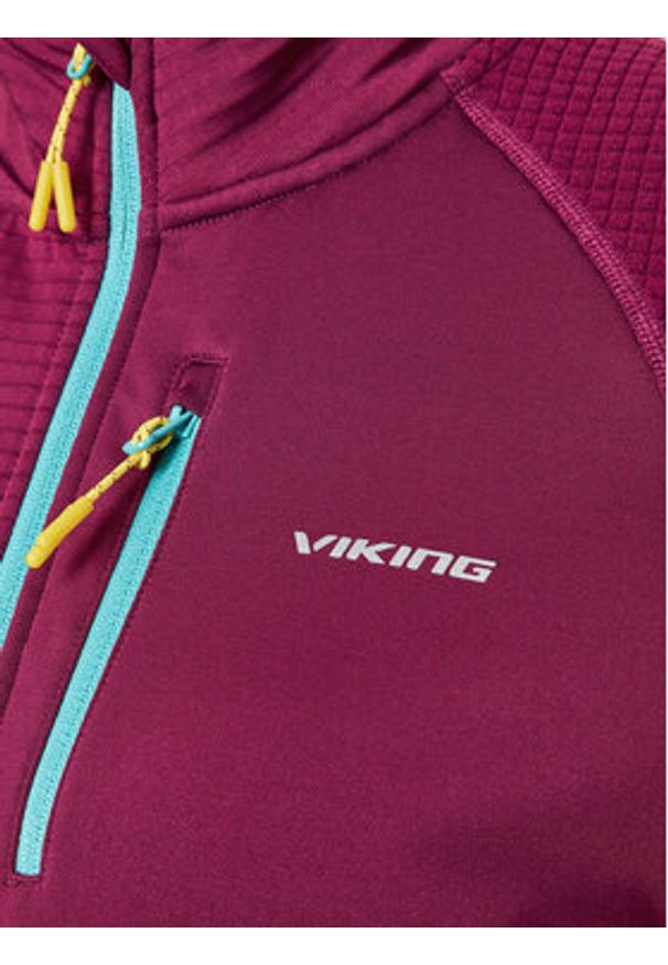 Viking Bluza Midland Lady 720/25/8000 Fioletowy Regular Fit. Kolor: fioletowy. Materiał: syntetyk