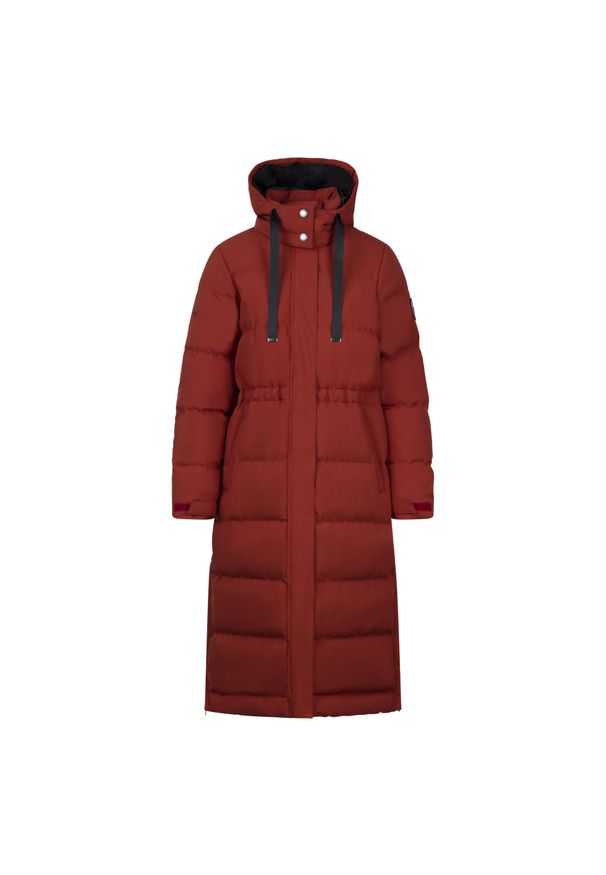 TRESPASS - Damska Kurtka Wodoodporna Colter. Kolor: pomarańczowy. Sport: turystyka piesza