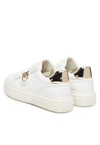 Pinko - PINKO Sneakersy Yoko 06 SS0041P087 Biały. Kolor: biały. Materiał: skóra #6