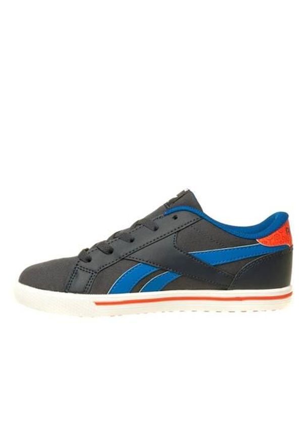 Buty do chodzenia dla dzieci Reebok Royal Complete Low. Zapięcie: sznurówki. Kolor: wielokolorowy, niebieski. Materiał: materiał, syntetyk, tkanina. Szerokość cholewki: normalna. Model: Reebok Royal. Sport: turystyka piesza
