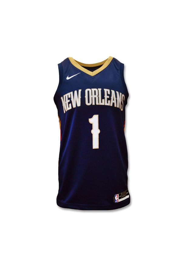 Koszulka sportowa unisex Swingman Nike NBA New Orleans Pelicans Zion Williamson. Kolor: czarny