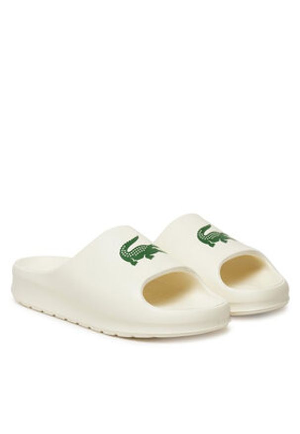 Lacoste Klapki 7-48CFA0022 Biały. Kolor: biały. Materiał: syntetyk