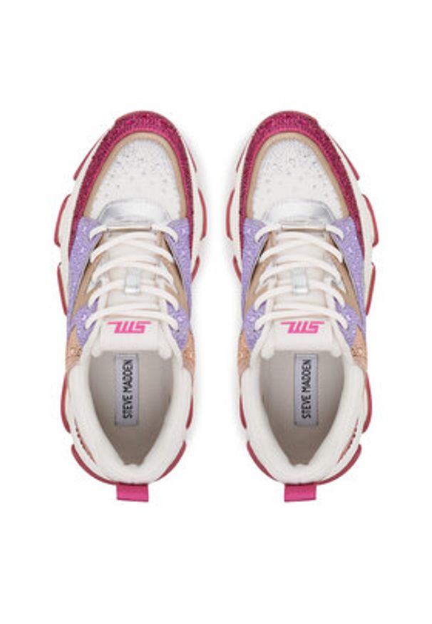 Steve Madden Sneakersy Privy SM19000082 Różowy. Kolor: różowy. Materiał: materiał